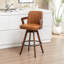 Tabouret de bar pivotant Jarissa-574366882