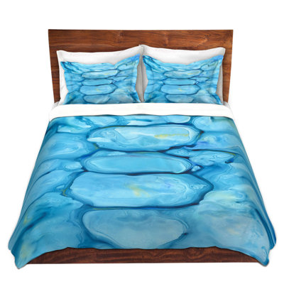 DiaNoche Duvet Covers Sets Microfiber by Brazen Design Studio - Nymphaea
