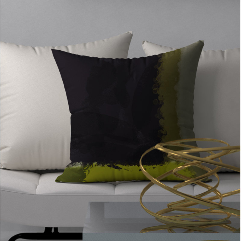  Housse et insert de coussin carré Immaculée, 24" X 24"