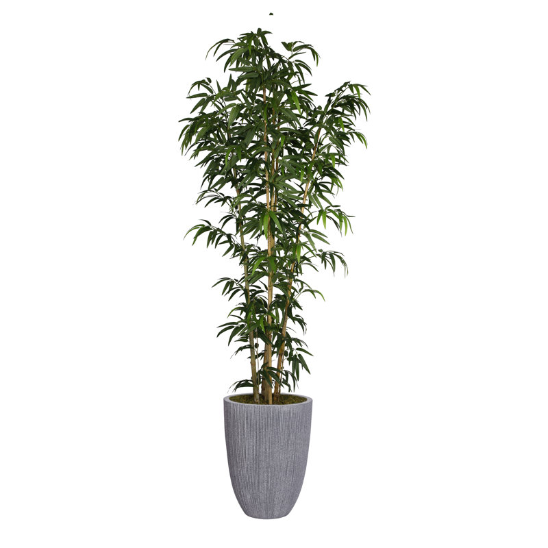 83.1'' Faux Bamboo Tree in Planter