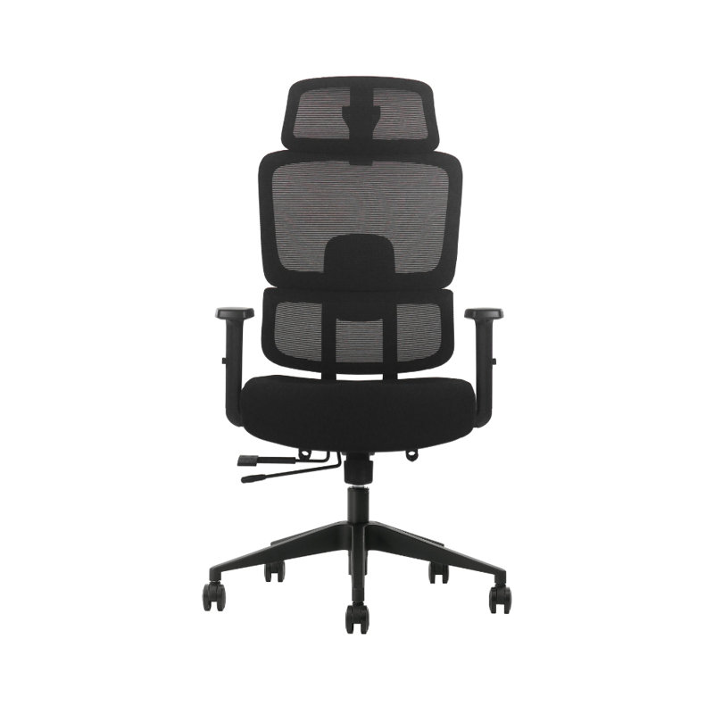Chaise de bureau réglable en hauteur (foncée)