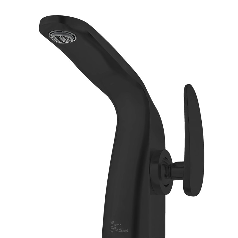 Château Single Hole, Single-Handle, Bathroom Faucet, Matte Black