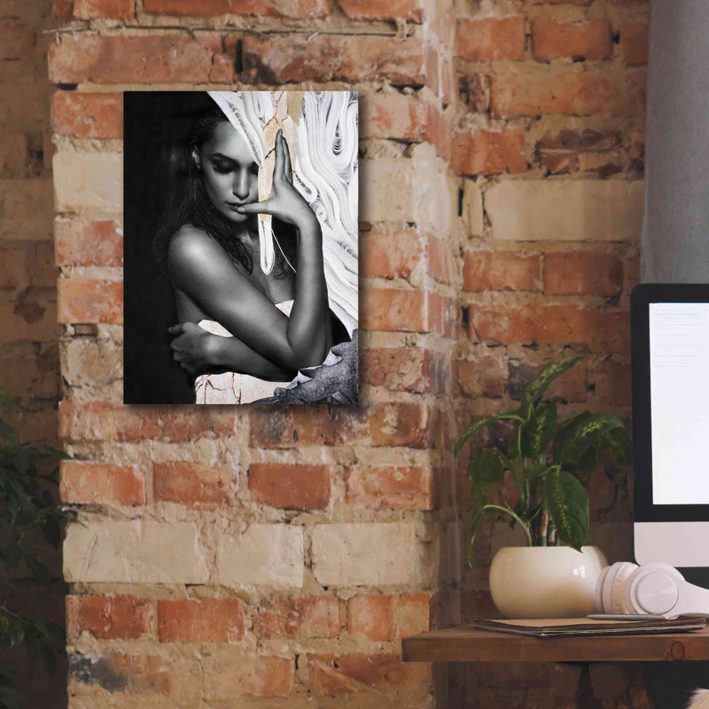 «Paper Look 1» par Design Fabrikken, H 16 po x l 12 po x P 0,75 po