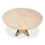 Tower Round Solid Oak Dining Table-75254762