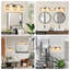 Luminaire de meuble-lavabo à intensité variable avec abat-jour en cristal Emilion-1408863556-1352755757