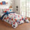 Bryce Patchwork Plaid Twin 4-Piece Reversible Comforter Set