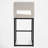 26" Upholstered Counter Barstool With Low Back And Metal Frame Modern Kitchen Island Seating-1562670587