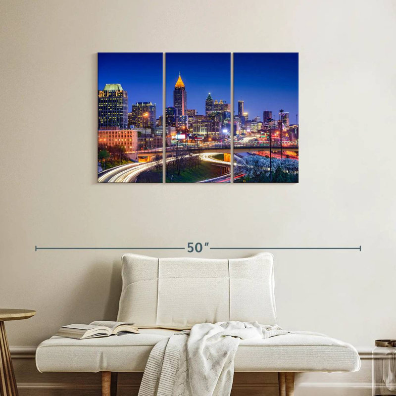 Rorry Atlanta Afterlight, 24" H x 38" W