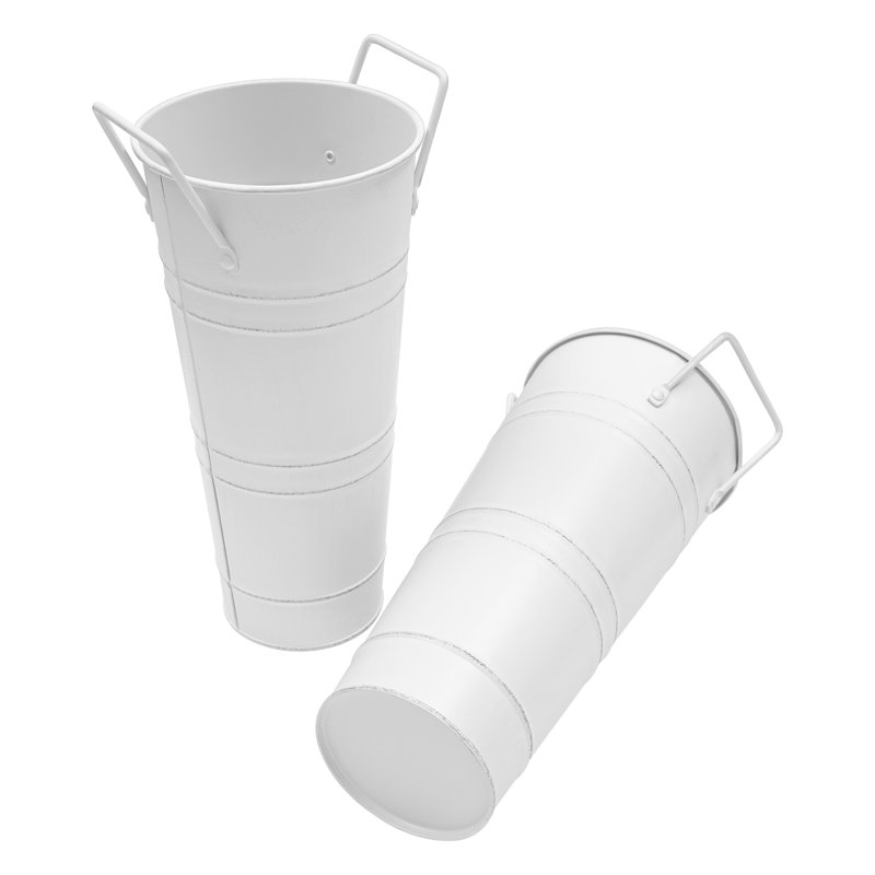 Jesselee Pot Planter, White