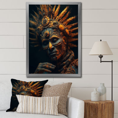 «Majestic Glam Shaman» sur toile