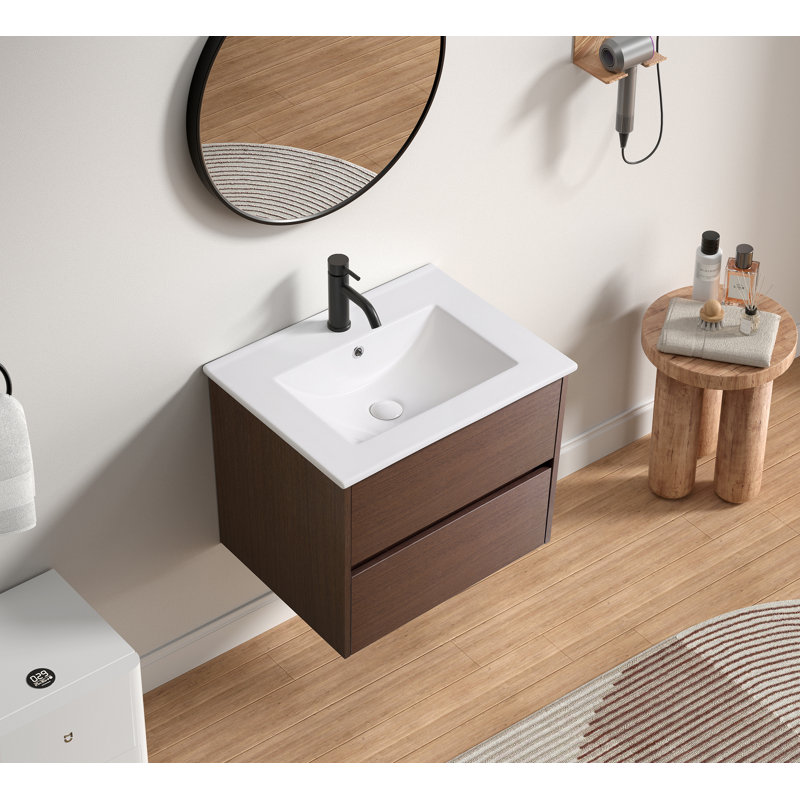 Wall-Mounted Bathroom Vanity