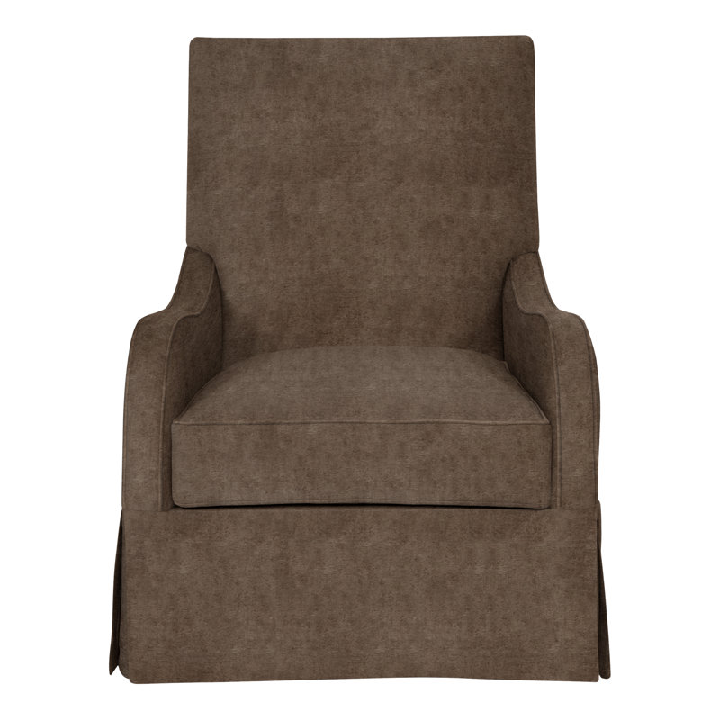 Zoe Slipcovered Armchair, Nadia Earth