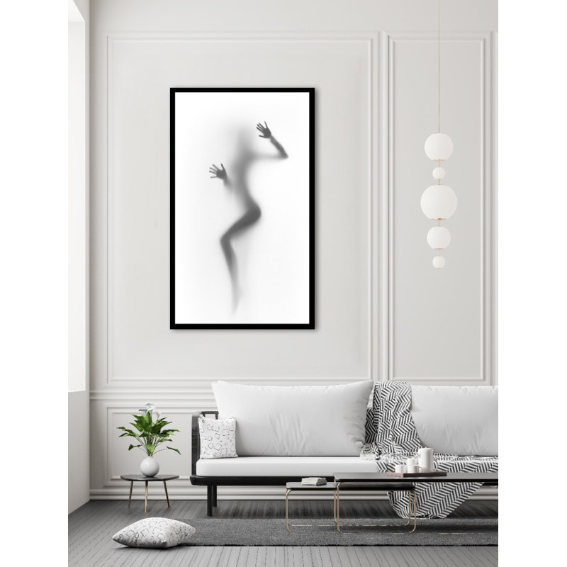 Mystic I - Print on Plastic / Acrylic, Black Frame, 135cm H x 90cm W x 10cm D
