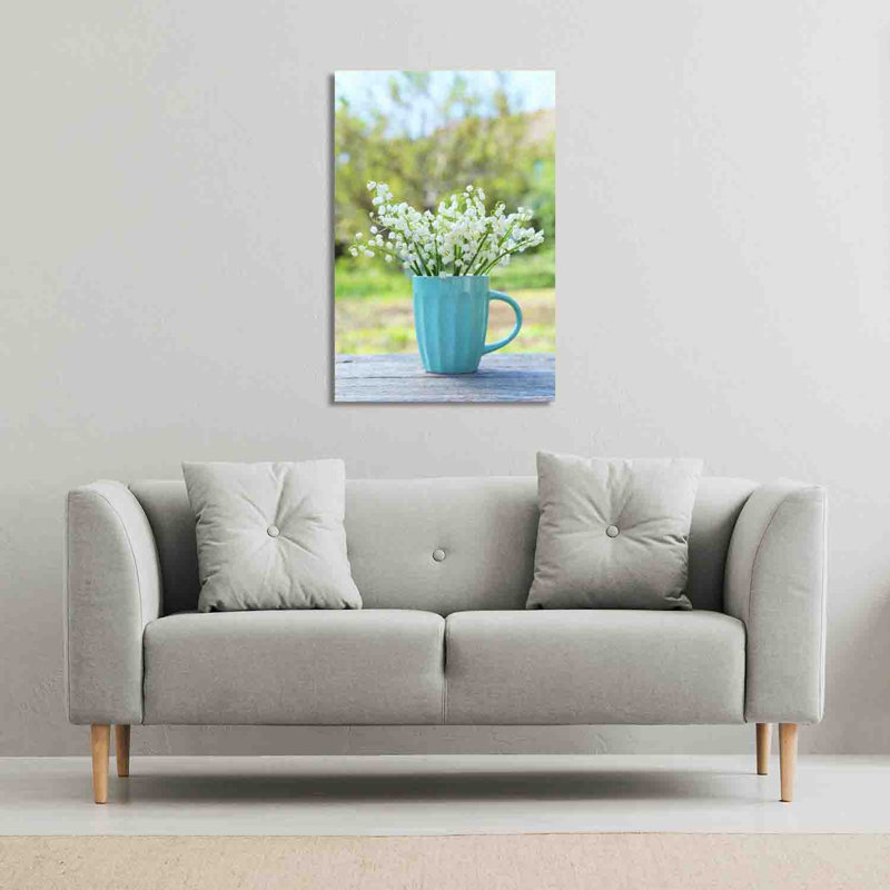 Lily Of The Valley by Andrew Lee - Wrapped Canvas Print, 76cm H x 51cm W x 4cm D