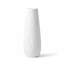 White Ceramic Artistic Flower Vase - 8.4"H | Classic Home Decor for Centerpieces/Desk (Dried/Fresh/Artificial Flowers)
