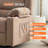  360° Swivel Rocking Recliner Chair for Nursery Bedroom with Massage and Heating-55405479