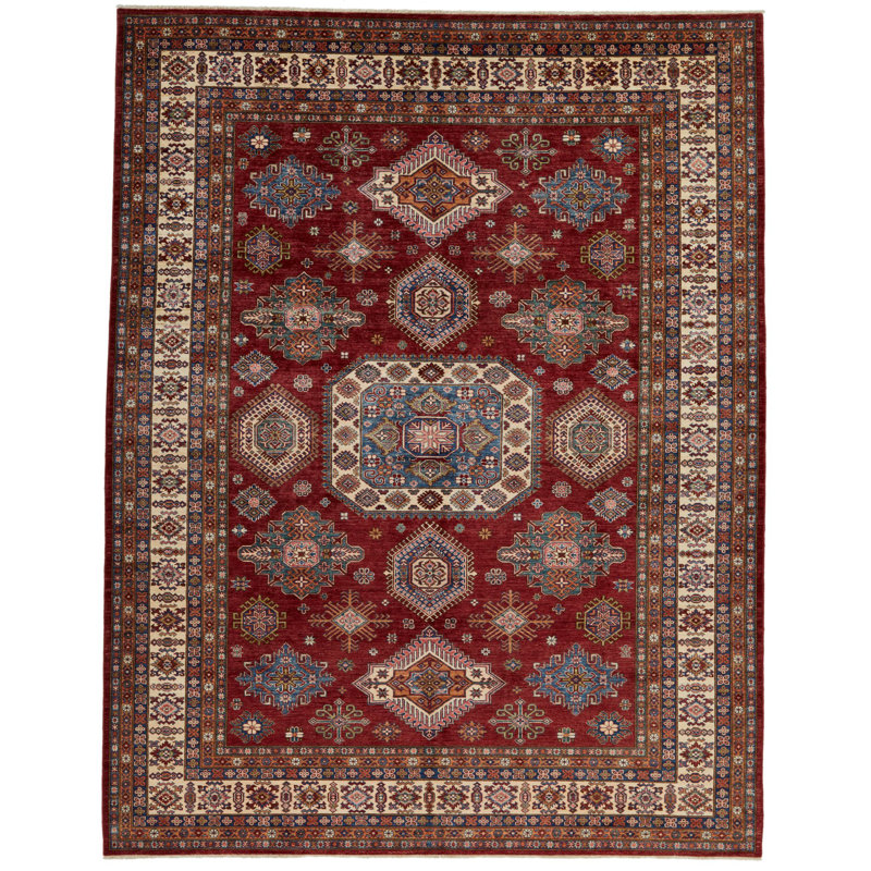 Tapis tribal Kazak 9 x 12