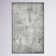 Tapis abstrait gris foncé Brandt