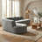 Oversized Curved Corner Boneless Sectional Sofa with Sculpted Silhouette-1606333645