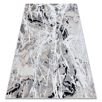 LaDarrius Abstract Machine Tufted Area Rug
