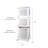 Rohrsburg 17.2'' W Plastic Shelving Unit with Wheels-860191728