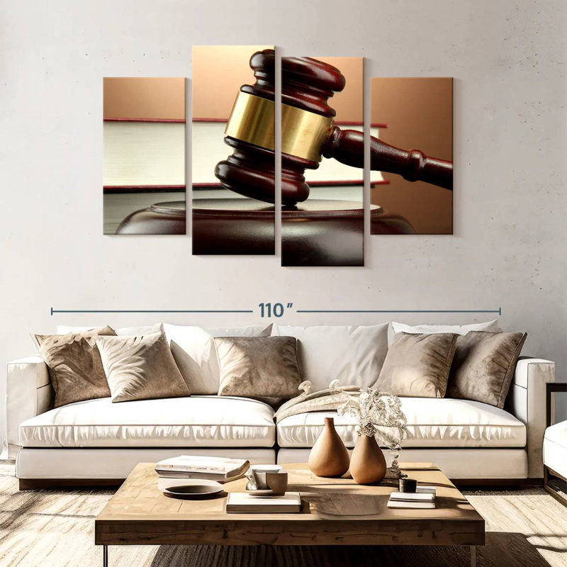 Alcaraz Law, 54" H x 84" W