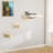 2Pcs Scratching Posts with Hammock for Wall