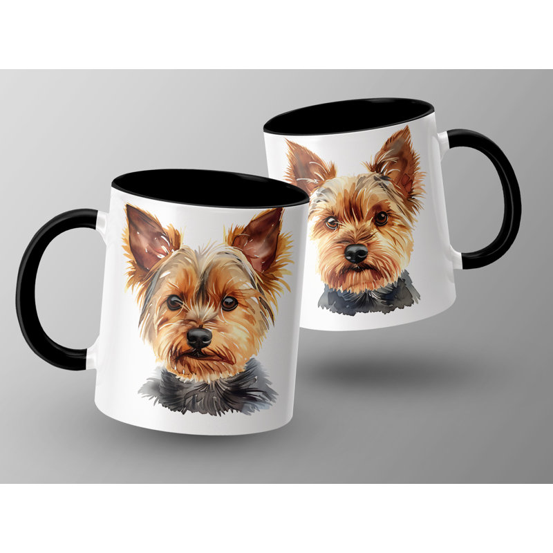 Ceramic Coffee Mug, 2, Black