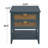 2 Drawer Side Table,Naturel Rattan,End Table-896819065