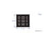 Diffuseur linéaire à fente 6 x 6 Flo Matrix - noir mat