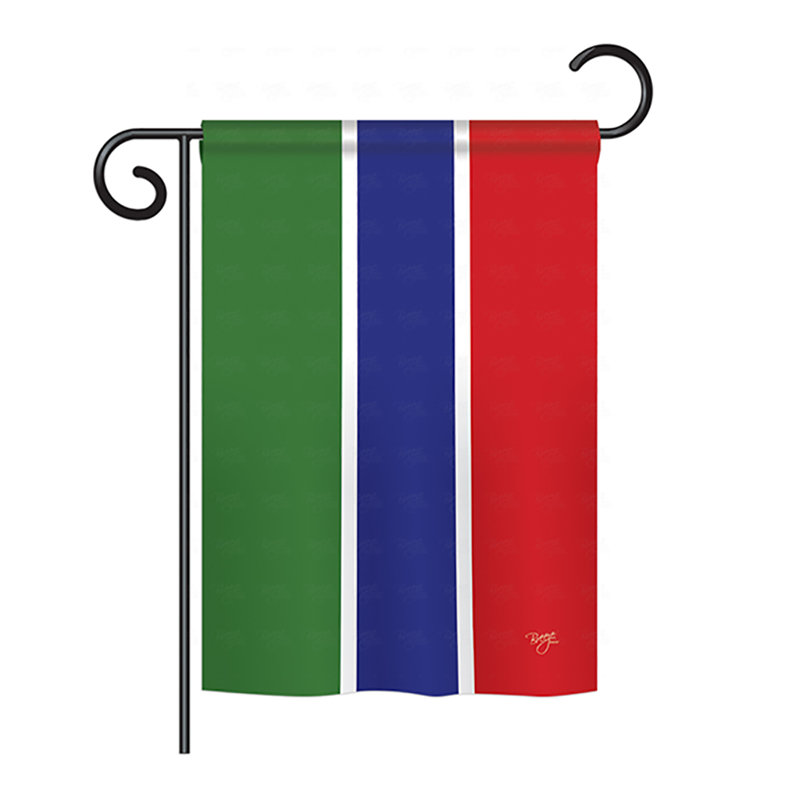 Drapeau de maison / jardin en polyester à 2 côtés, H 18,5 po x l 13 po