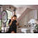 MOEN Dartmoor 1-Handle 1-Hole Bathroom Faucet with Drain Kit Included
