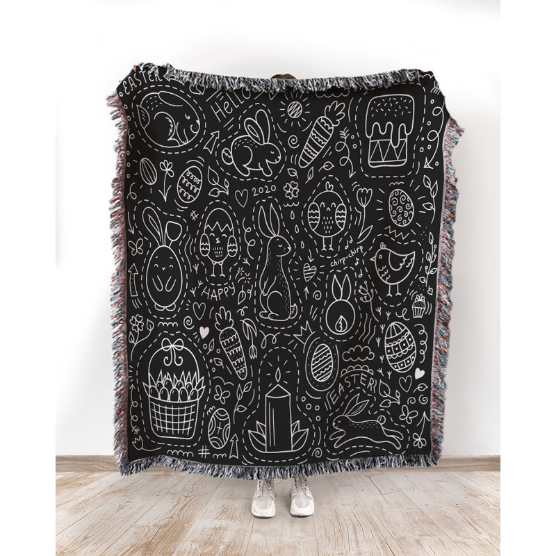 Polyester Throw, 50" W x 60" L