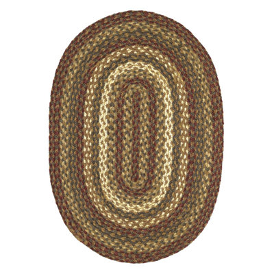 Tapis ovale géométrique 24 po x 36 po Amadu