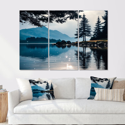 Morning Lake Calm In Vancouver  - Vancouver Wall Art Set