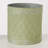 Embossed Green Mandala Cache Pots
