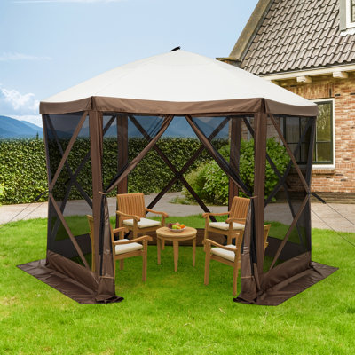 Tente pliante 12 po x 12 pi 7,5 po Oxford