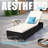 76" Long Reclining Single Chaise with Cushions-638263952
