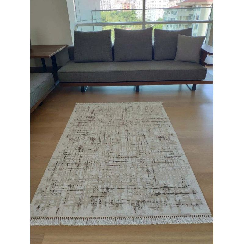 Tapis Masanao avec envers antidérapant, Rectangle 5 pi 11 po x 9 pi 10 po