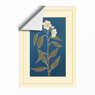 Luminous Bloom Botanical - Framed Print