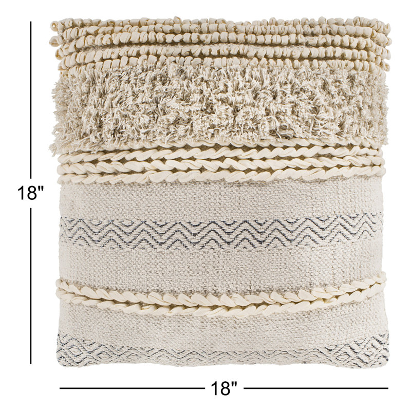 Coussin Venora, 18 po x 18 po, Polyester/ Bourre en polyester