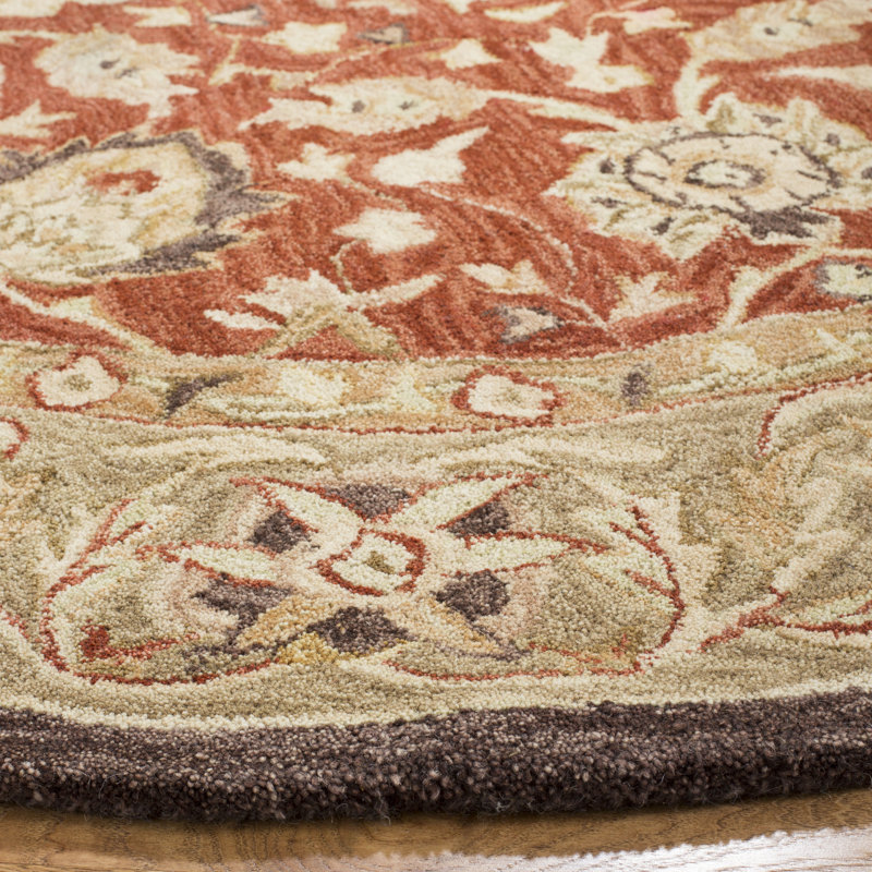 Tapis oriental en laine touffeté à la main Tingley, Rectangle 2 pi x 3 pi