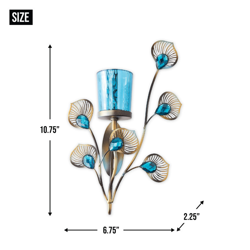 Eevan 10.75'' H Metal Wall Wall Sconce