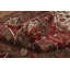 Tapis traditionnel géométrique rouge 7 x 9
