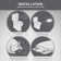 UMIEN Round Potty Training Toilet Seat With Toddler Seat - Non-Magnetic Easy to Install Round Toilet Attachment