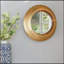 Miroir mural D18,7 x 3,9 po avec éclairage DEL