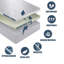 Protège-matelas ajusté hypoallergénique et imperméable-2074367582