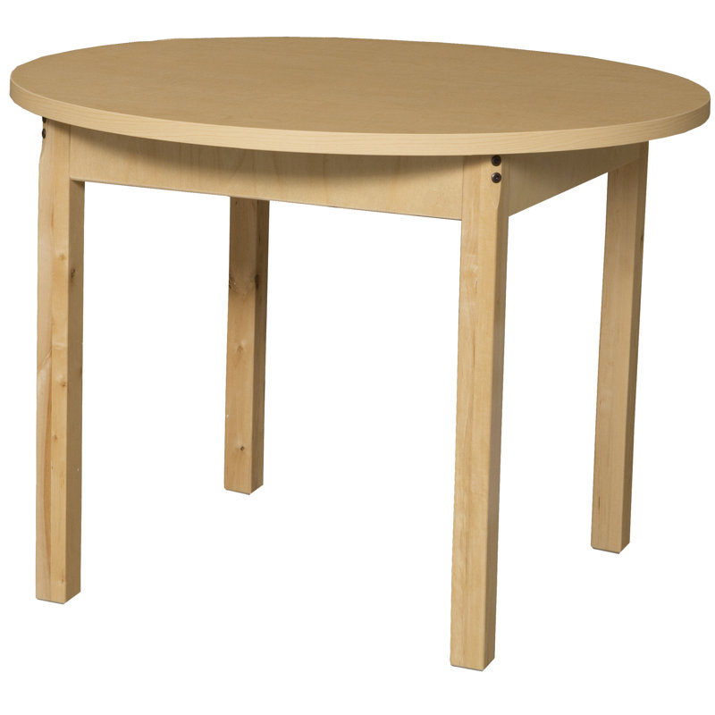 Table ronde ronde haute, H 27 po x l 36 po x P 36 po
