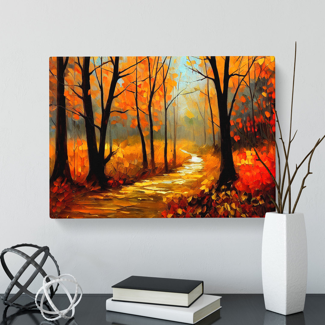 XXX-H1022-508X Amazing Autumn Forest Vol.5 - Wrapped Canvas Print