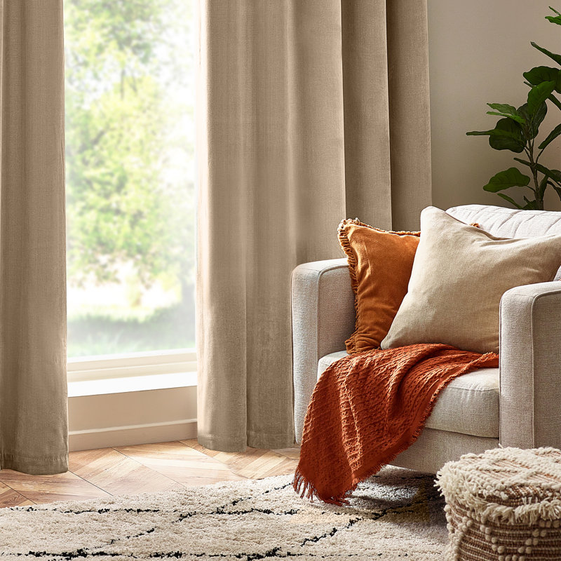 Square Throw Cushion, Cream